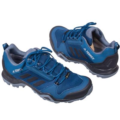 Синие трекинговые мужские кроссовки adidas terrex синего цвета AD-BC0521 TERREX AX3 GTX