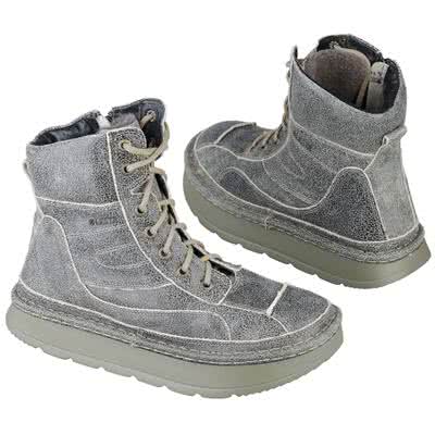 Высокие зимние ботинки из натуральной кожи на шерсти Le-6209-W-2629
