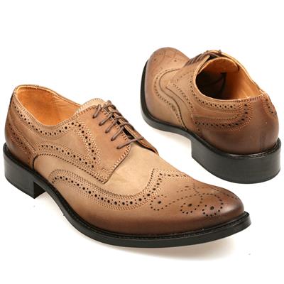Модные мужские коричневые ботинки C-2005-8/39A