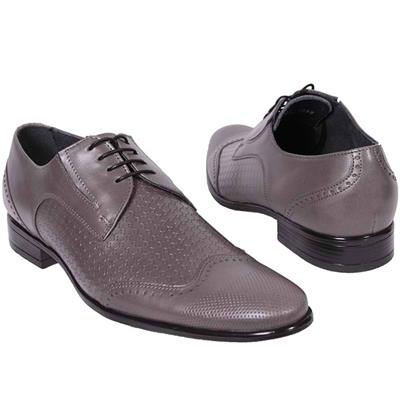 Мужские туфли серого цвета C-2901/X4M5 (OP)