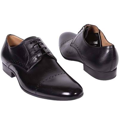 Классические кожаные мужские туфли на шнурках GR-762