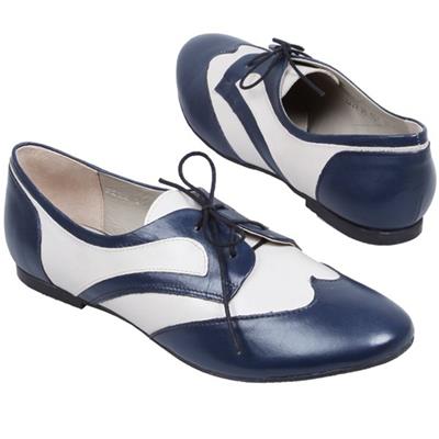 Женские ботинки на шнурках на каждый день Lam-703/27d/156 blue
