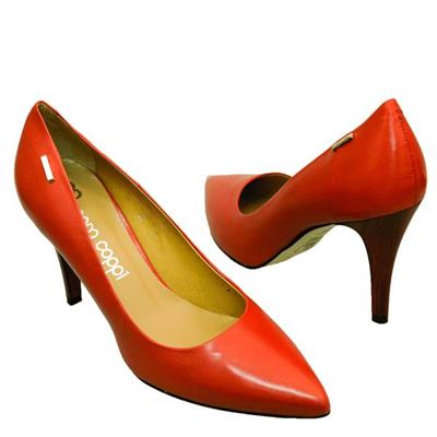 Красные женские туфли на шпильке с узкими мысами MC-7074/107/591 AL5018 ROSSO