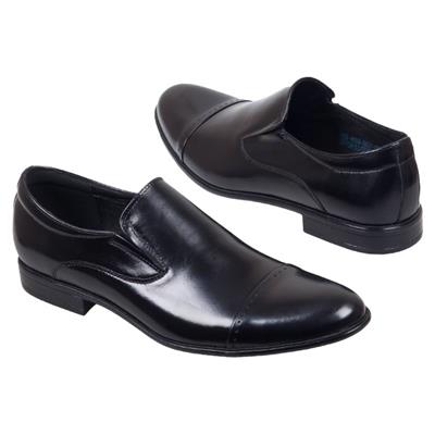 Мужские кожаные туфли без шнурков X-4918-0017-00S01