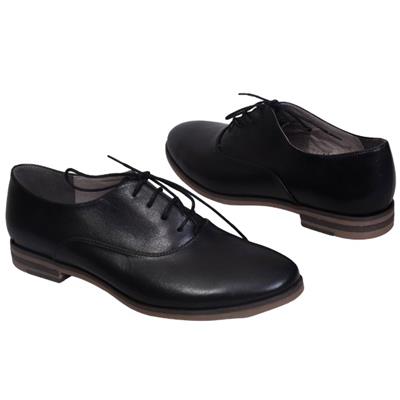 Стильные женские ботинки черного цвета Bal-613000-020 czarny s