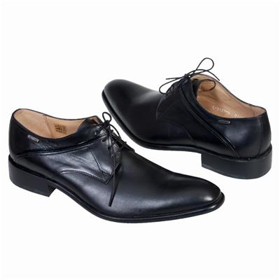Модные мужские черные туфли C-3127-8 374-09