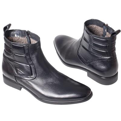 Кожаные мужские ботинки на шерсти C-5037-0765-00W00 (OP)