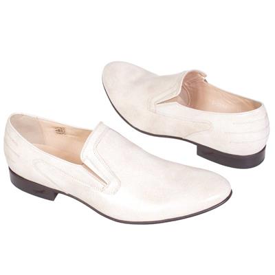 Классические мужские туфли бежевого цвета C-3392-S3/658 (OP)