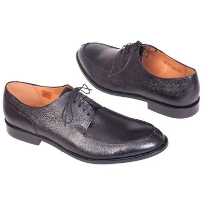 Черные классические мужские туфли со шнурками COOC-6841-0610-00P28