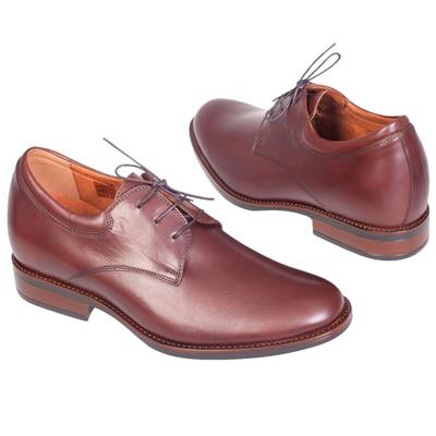 Коричневые мужские туфли со скрытым каблуком COOC-2933-0192-00S02