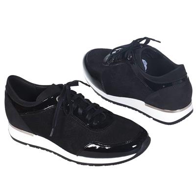 Модные женские замшевые кроссовки DAOD-1115-ZD41-00S00