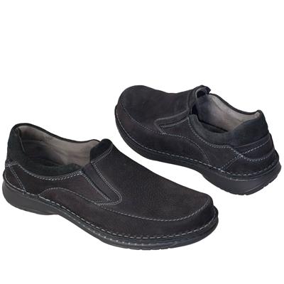 Синие мужские полуспортивные ботинки на плоской подошве Kw-6246-022