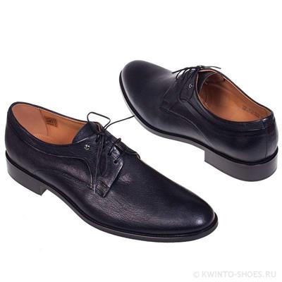 Синие мужские туфли на шнурках CFOC-6773-0220-00P28