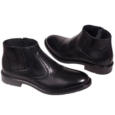 Модные мужские ботинки на байке на термокаучуке C-6849-0800-00V00 czar