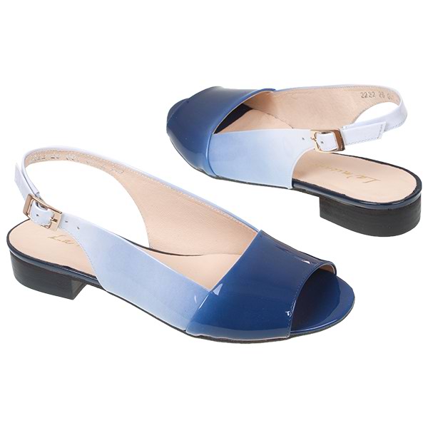 Летние туфли женские на низком каблуке купить. Эконика голубые лаковые босоножки. Обувь 2022 Альт. Босоножки женские голубые. Синие босоножки на низком каблуке.