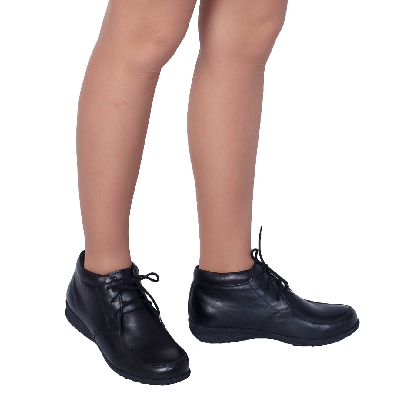 женские ботинки без каблука фото