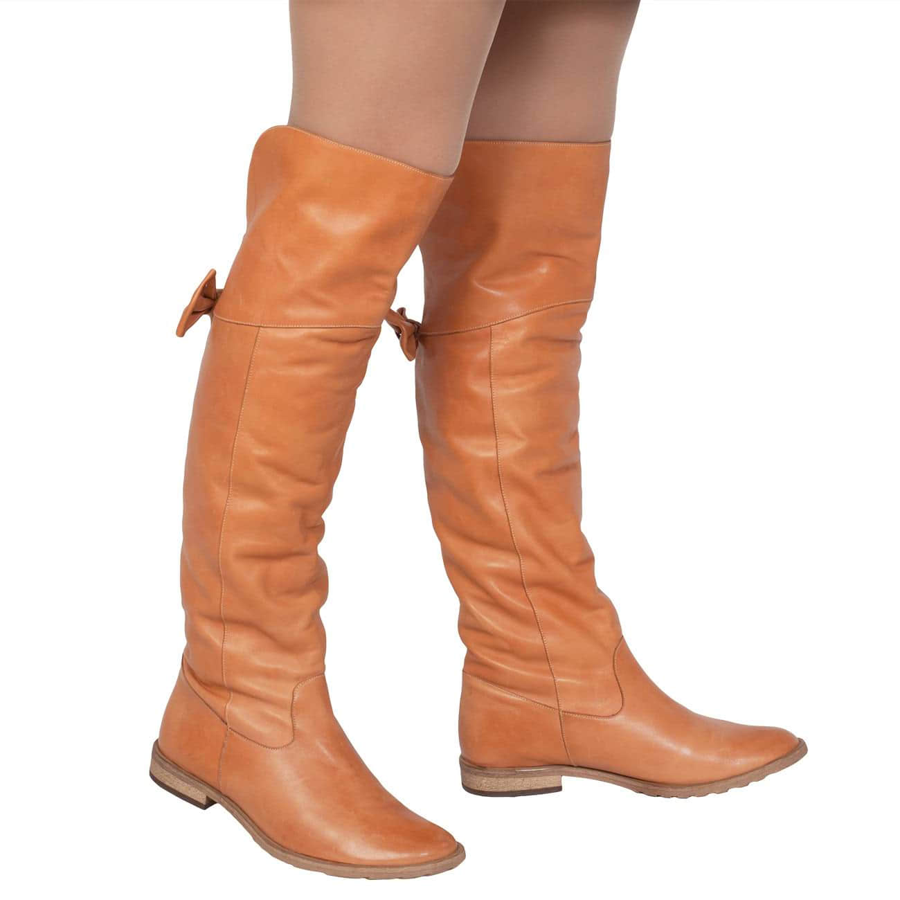 Сапоги демисезонные женские натуральная кожа 9213-41 Ybarra Comfort Shoes Red -m